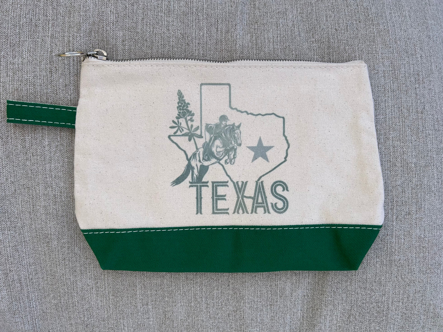 Texas Equestrian Toiletry Bag